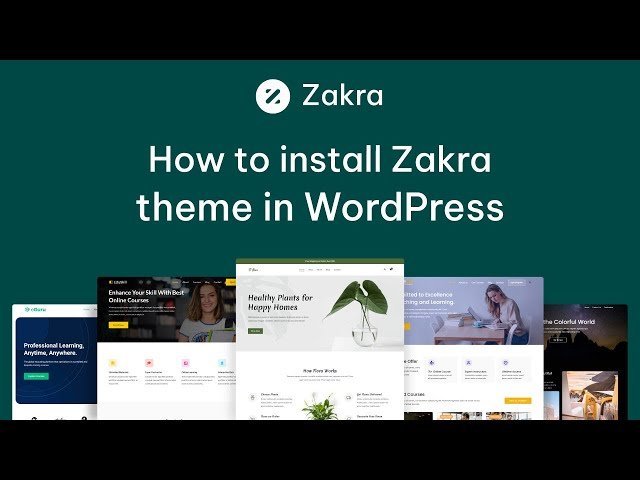 Zakra Theme Lisansı
